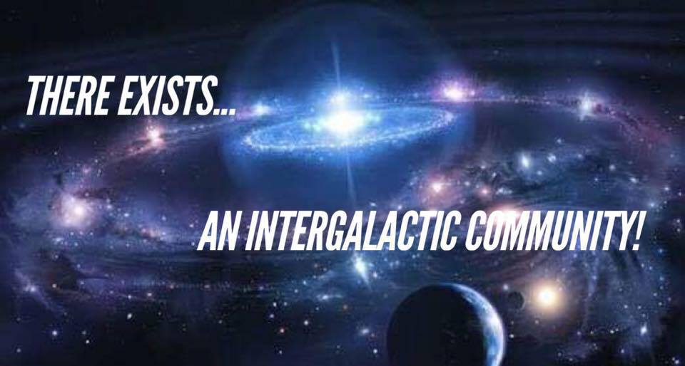 You are already a living breathing part of an intergalactic community!!